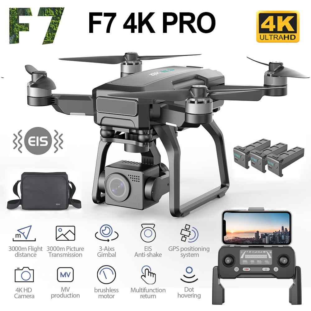 SJRC F7 PRO GPS Drone 4K Dual  – T-Motor F7 Pro Flight Controller Bewertung und Preis