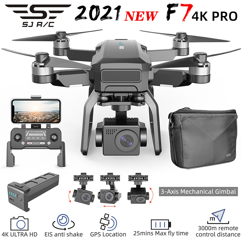 SJRC F7 PRO GPS Drone 4K Dual  – T-Motor F7 Pro Flight Controller Bewertung und Preis